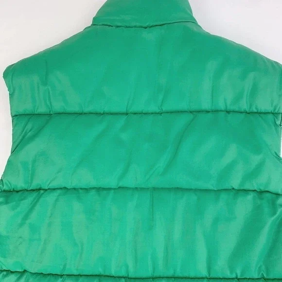 VINTAGE Frostline Kit Broomfield Colorado Green Puffer Vest Size Large Gorpcore - Picture 9 of 10
